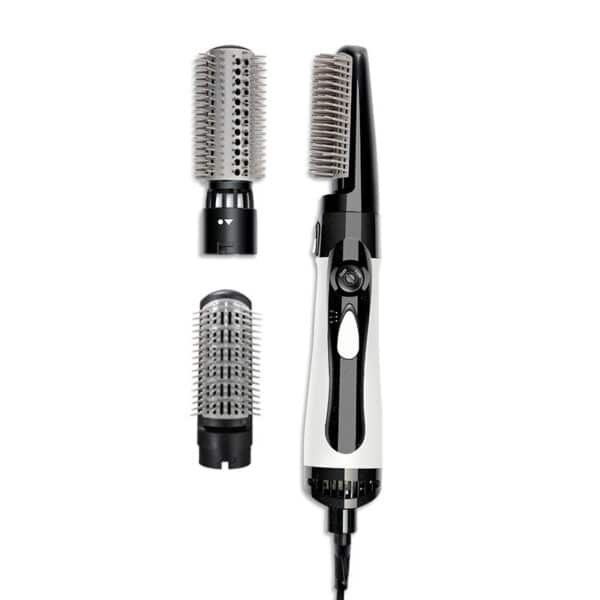 2 in 1 professional hot air brush with 2 attachments